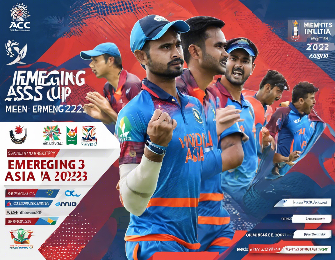 ACC Men’s Emerging Asia Cup 2023 Schedule Revealed